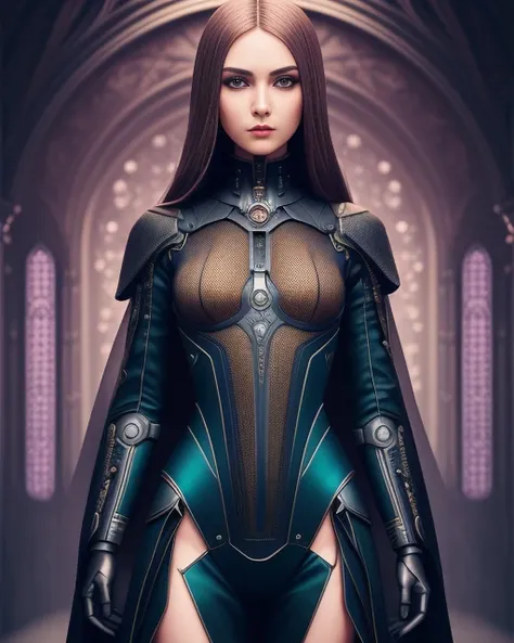 no symmetry, (full body:1.2), ultra detailed cute girl, realistic beautiful eyes with long eyelashes, hyper detailed, smooth, sharp focus, ray tracing, instaport style, smooth soft skin, beautiful girl with machine parts beautiful body, scifi, futuristic, utopian, machine parts, body parts, wires, circuits, highly detailed, octane render, cinematic, hauntingly surreal, gothic, highly detailed and intricate, rich deep colors sf, intricate artwork masterpiece, ominous, matte painting movie poster, trending on cgsociety, intricate, epic, trending on artstation, by artgerm, h. r. giger and beksinski, highly detailed, vibrant, production cinematic character render, ultra high quality model, ((full head and shoulders photography)), sharp, high detail, Vogue style, Nikon DSLR camera, 85mm lenses, symmetrical face, real skin, elegant, wild, brown, natural subtle makeup, mysterious, centered, light tan, emotion, blushing, studio lighting, round face, mystical, full body
