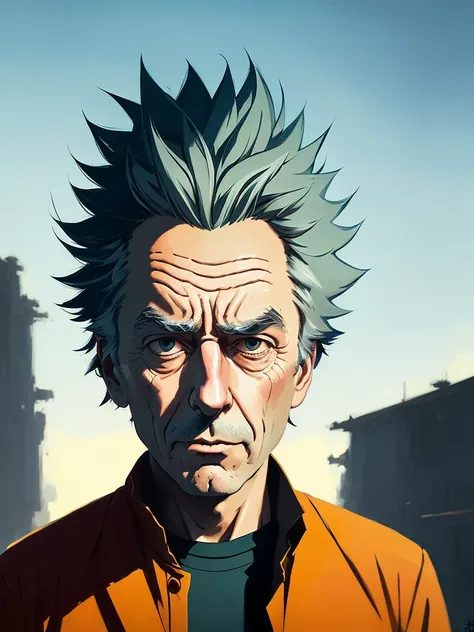 Rick Sanchez portrait, ((cartoon style)), rick and morty universe,
Atey Ghailan, by Jeremy Mann, Greg Manchess, Antonio Moro, trending on ArtStation, trending on CGSociety, Intricate, High Detail, Sharp focus, dramatic, photorealistic painting art by midjourney and greg rutkowski, bokeh on background