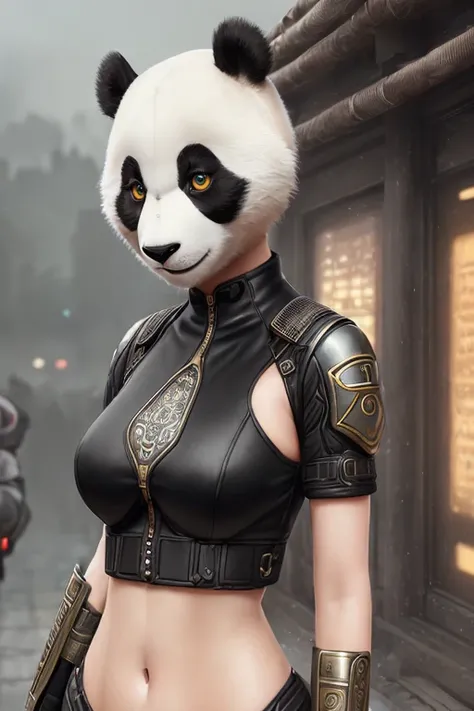 sexy (panda) (womale:1.3), beautiful female eyes, (erotic flirting:1.2), (anthropomorphic:1.5), beautiful women's eyes, epic realistic, (dark shot:1.22), neutral colors, (hdr:1.4), (muted colors:1.4), (intricate), (artstation:1.2), dramatic, intricate details, (technicolor:0.9), detailed, [[rutkowski]], intricate, cinematic, detailed
