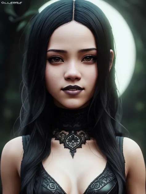 Jenna Ortega as Wednesday (walks :1.4)along cemetery, white skin, (cheeky smile), gothic makeup, black pigtails
(visible nipples:0.9) through black gothic dress,
dark shot, film grainy, insane details, intricate details, hyperdetailed,
((cartoon style)), mystical, elegant, beautiful face, long black hair, moss rock, (fear and horror), creepy, 
intricately detailed, fine details, hyperdetailed, raytracing, subsurface scattering, diffused soft lighting, shallow depth of field, by (Oliver Wetter)