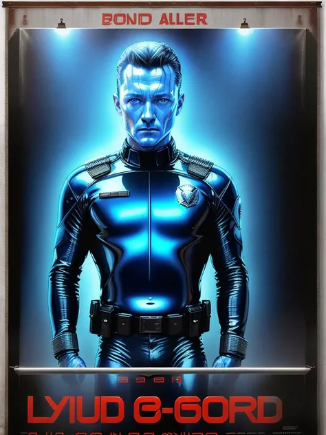 young Robert Patrick as T-1000, liquid metal, cop uniform, vhs effect, dead or alive, (poster:1.6),poster on wall, nostalgia, movie poster, portrait,
(skin texture), intricately detailed, fine details, hyperdetailed, raytracing, subsurface scattering, diffused soft lighting, shallow depth of field, by (Oliver Wetter)