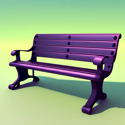Bench , 3d, cartoon ,