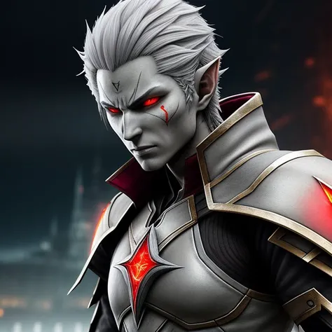 vergil, dmc, fantasy style, yamato, divel power, demon power, more motivation, armor, (elf ears), ((((grey skin)))), (((red eyes))), ((dark elf)), drow
(dark shot:1.17), epic realistic, faded, ((neutral colors)), art, (hdr:1.5), (muted colors:1.2), hyperdetailed, (artstation:1.5), cinematic, warm lights, dramatic light, (intricate details:1.1), complex background, (rutkowski:0.8), (teal and orange:0.4)
