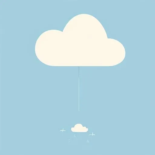 cloud , simple cartoon