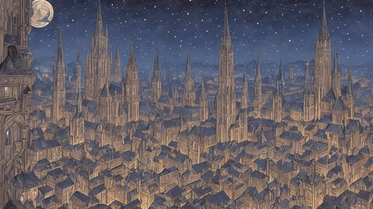 cartoon style, Ed Emshwiller, hyperrealistic, intricate details, 8k, night medieval background, soft shadows, artstation, sharper details, closeup