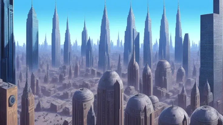 cartoon style, Ed Emshwiller, hyperrealistic, intricate details, 8k, sci-fi background, soft shadows, artstation, sharper details, star wars, city coruscant