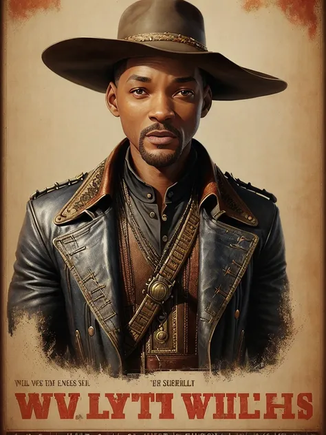 Will Smith from Wild Wild West, vhs effect, (poster:1.6), poster on wall, nostalgia, movie poster,
western movie
(skin texture), intricately detailed, fine details, hyperdetailed, raytracing, subsurface scattering, diffused soft lighting, shallow depth of field, by (Oliver Wetter)
trending on CGSociety, Intricate, High Detail, Sharp focus, dramatic, photorealistic painting art by greg rutkowski