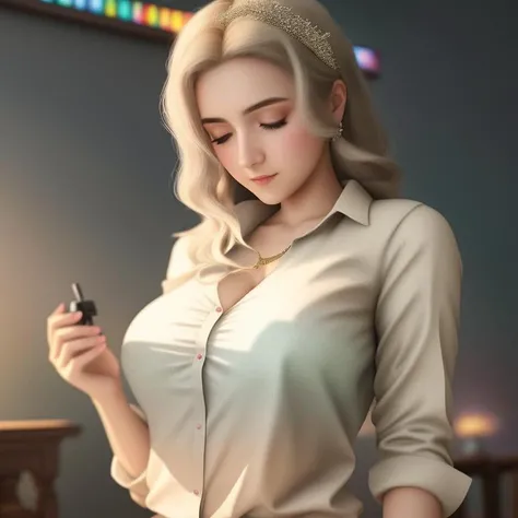 <hypernet:wifejulia:1,5>in the hands of a joystick,beautiful eighteen years old,hyper big breasts (in a beaded shirt)deep blonde, illustration, cartoon, soothing tones, calm colors, epic realistic, faded, ((neutral colors)), art, (hdr:1.5), (muted colors:1.2), pastel, hyperdetailed, (artstation:1.5), warm lights, dramatic light, (intricate details:1.2), vignette, complex background, rutkowski, (anime), (illustration), cartoon, detailed