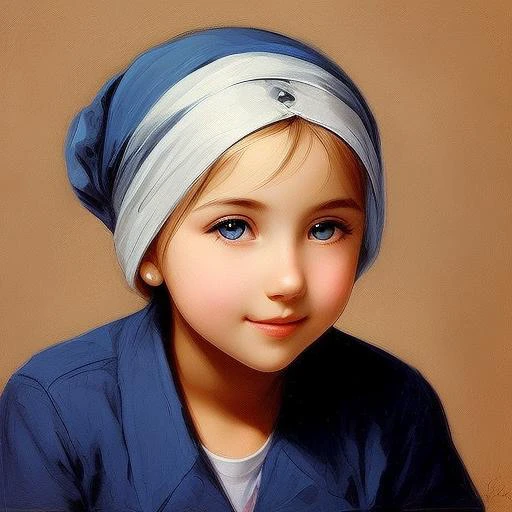 [old woman:beautiful girl:.5]