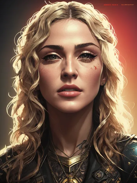 Madonna, vhs effect, poster, poster on wall, nostalgia, movie poster, (magazine cover)
(skin texture), intricately detailed, fine details, hyperdetailed, raytracing, subsurface scattering, diffused soft lighting, shallow depth of field, by (Oliver Wetter), trending on CGSociety, Intricate, High Detail, Sharp focus, dramatic, photorealistic painting art by greg rutkowski