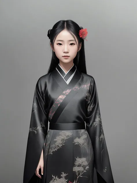 13-year-old Chinese girl, portrait of a woman standing, modelshoot style, willow branches, Japanese kimono, (smile:0.9), big black eyes, a petite slender figure, looking at viewer, wearing long hanfu, shuimobysim, shukezouma, old rice paper illustration, negative space, traditional chinese ink painting, grey aquarelle, outlined with a thin black gel pen
(foggy background, intricate details, hyperdetailed, cinematic, muted colors: 1.2 )
(fantasy underworld journey on background), diffused soft lighting, shallow depth of field, by Oliver Wetter, sharp focus bokeh,