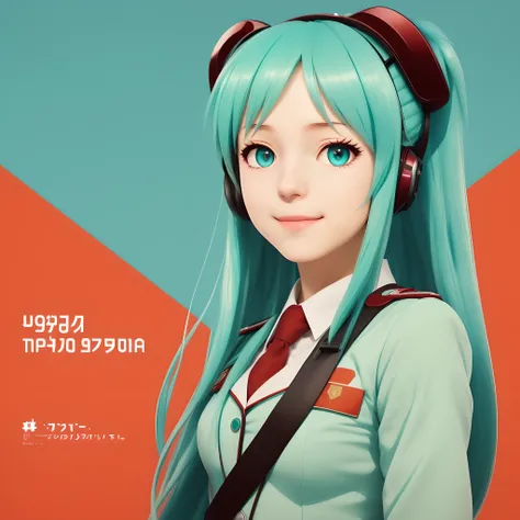 1 Girl, Hatsune Miku, USSR