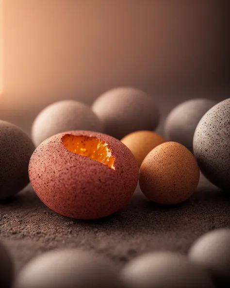a porthait of [Eggs | meat | tomato], cinematic, rim light, 4k textures, soft cinematic light, adobe lightroom, photolab, hdr, highly detailed, sharp focus, soothing tones, hyperdetailed, low contrast, soft cinematic light, exposure blend, hdr,