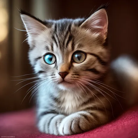 russian kitten, ([tail | detailed wire]:1.3), (intricate details), hdr, (intricate details, hyperdetailed:1.4), 4k textures, soft cinematic light, photolab, hdr, intricate, elegant, cinematic shot, vignette, centered