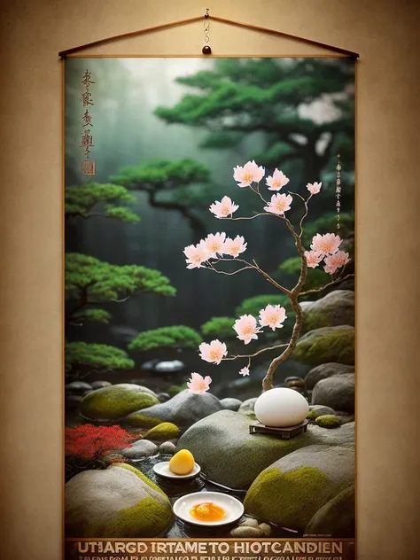 one big Ramen whit half boiled egg, slice of boiled ham,
Food stick
(still life), (japanese autumn, sacura blossom, rock garden, bonsai)
fog, haze, high detail, ultradetailed, intricately detailed, fine details, hyperdetailed, cinematic, hyperrealistic,
hyper realism soft light, studio lighting, diffused soft lighting, shallow depth of field, sharp focus bokeh,
raytracing, subsurface scattering, diffused soft lighting,
ultradetailed, (intricately detailed, fine details, hyperdetailed), cinematic, hyperrealistic,
(poster:1.6)