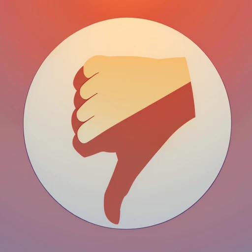 (logo), illustration, a hand with a thumb up giving a thumbs up sign , (no human:1.1), hand only, flat,