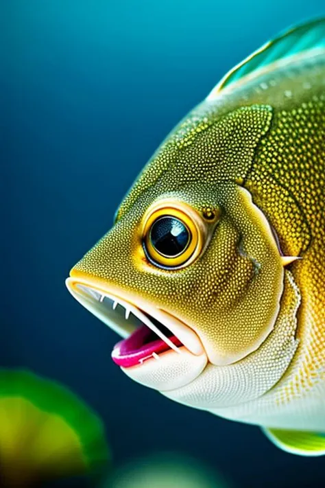 photo of fish, detailed, high detail, sharp focus, depth of field, photorealism, raw photo,