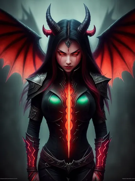 DEMON HUNTER, WOW, BLIZZARd, BLIZZARD entertaintment, WARCRAFT, WORLD OF WARCRAFT, ILLIDAN, ILLIDAN STORMRAGE, Warglaive of Azzinoth, Warglaive, Warglaives, FEL, EYE BEAM, GLOWING EYES, RED eyes, red theme, horned_helmet, horns glowing_weapon long_hair, teeth  bat_wings, claws, colored_skin, demon_girl, demon_horns, demon_tail, demon_wings, dragon_wings, glowing, red_theme, horns, tail, tattoo, wings, hdr, vignette, centered, hyper realism, hyper realistic, realistic, realism, 1girl, black hoody, angry expression , busty, bimbo, girl, woman, colorful, wide angel shot, nikon 14 mm, portrait, fire, scars, scar, (((1girl))), (((1 girl))), SOLO FOCUS, SOLO, FOCUS, dripping blood