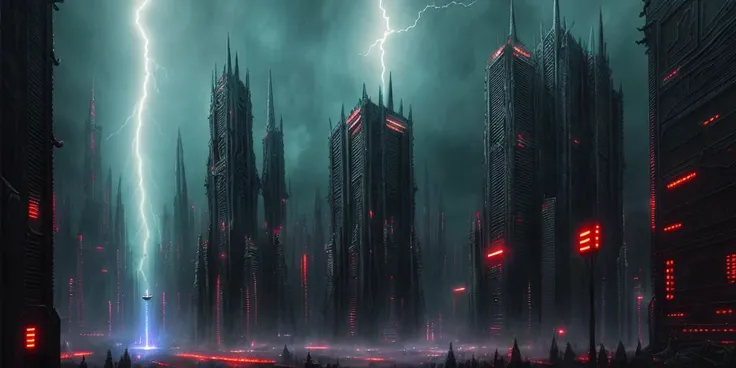 [art by HR Giger:art by Beksinski:10], [horror:cyberpunk:14], sharp image, render, 8k, [dark lightning: rim lightning: 18], detailed background, hdr, (intricate details, hyperdetailed:1.2), cinematic shot