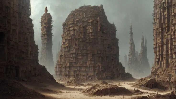 (art by HR Giger0.9), (art by Beksinski:1.2), sharp image, render, 8k, rim light, horror, environment, detailed background, (intricate details), hdr, (intricate details, hyperdetailed:1.2), cinematic shot, vignette
