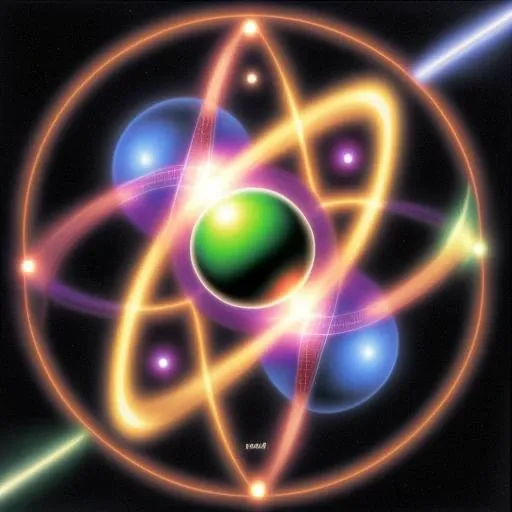 the hydrogen atom, electron orbitals trajectory, quantum orbitals