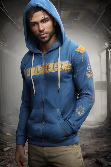 award-winning, masterpiece, a 1boy:1 (open_hoodie:1.1) athletic gunslinger, (ripped shirt:1.2), ultra realistic, detailed ,intricate concept, artstation, photorealistic, sharp focus ,raytracing, 8k,
solo, inside (underground, fallout:1.3), (mystical world:0.9), volumetric fog, hdr, (volumetric lighting:1.1), powerful
<lora:ghostRunner_v10:0.4>, realesrgan, gigapixel, ldsr, fog, mist,