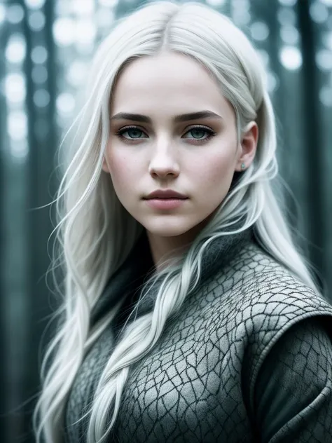 Rhaenyra Targaryen, winter forest, natural skin texture, 24mm, 4k textures, soft cinematic light, adobe lightroom, photolab, hdr, intricate, elegant, highly detailed, sharp focus, ((((cinematic look)))), soothing tones, insane details, intricate details, hyperdetailed, low contrast, soft cinematic light, dim colors, exposure blend, hdr, faded