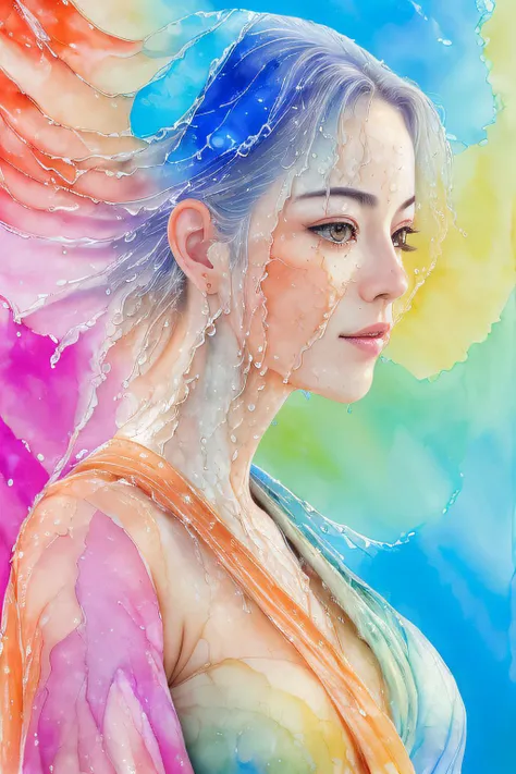 (half portrait:1.3),
best quality,(masterpiece:1.2),photo realistic, raw photo, (fractal art:1.2),colorful,(abstract water color background:1.3), soothing tones,
1 female, mature female, (koh_amberheard:0.8), looking at viewer, hanfu, song style, <lora:hanfu_v30:0.4>, (folk dance pose),
BREAK