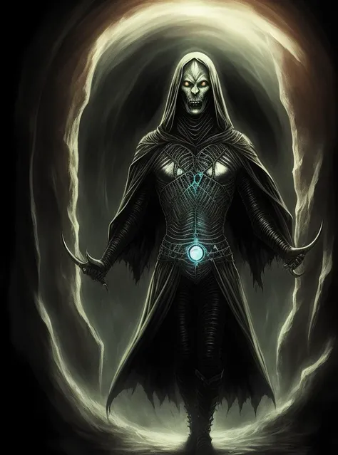 the oracle of despair harnessing the darkness, ascended creature of alien origins