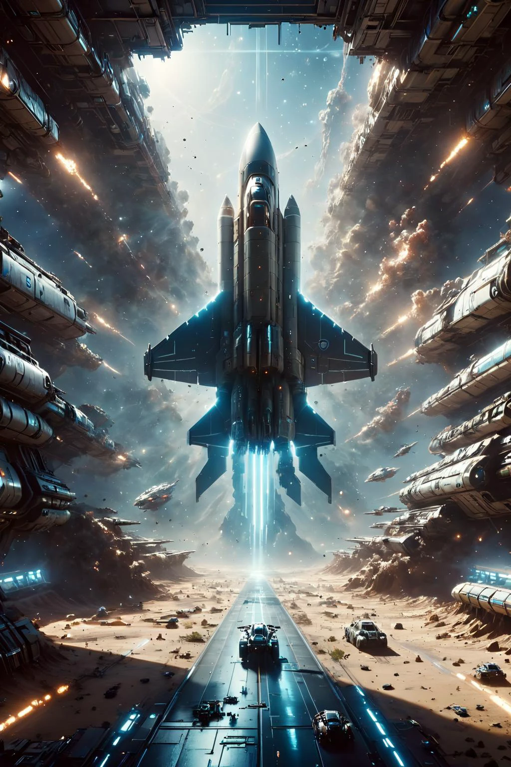 Alien-themed dystopian style sci-fi style (((Ultra-detailed, 8k, highres, masterpiece))),kkw-detailMe-v1.0,BossFight Diffusion,<lora:more_details:1>,<lora:More_interesting_backgrounds:0.8>,IBG,<lora:BlueEnergy:0.8>,BlueEnergyWorld,<lora:RAL:0.8>,<lora:nomansky:0.8>,nomanskyai,<lora:Dark_Particles_Style_SDXL:0.8>,ais-darkpartz,<lora:spaceship bridge-v1.0:0.8>,Spaceship bridge,<lora:spaceshipfl_V02:0.8>,spaceship,spffwl,, futuristic, technological, space themes, advanced civilizations, light leaks, lens flares, bleak, post-apocalyptic, somber, dramatic, highly detailed . Extraterrestrial, cosmic, otherworldly, mysterious, sci-fi, highly detailed