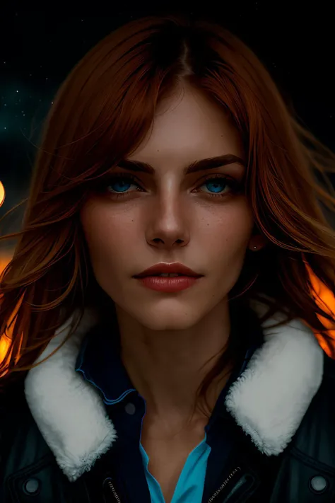 <lora:Offset_Noise_Lora:2> dreamy close-up underexposed (portrait photography:1.3) of a beautiful sexy adult female face, silhouette, (dark,:1.2) moody, hazy, at night, (cinematic lighting:1.2) starry sky, noisy, (natural red hair):2, vivid blue eyes, pale skin, parted lips, seductive posture, alluring,
1girl, fantasy, vivid colorful hair, bokeh background, fair skin with cool undertones, moon, subject for emphasis, soft lighting, perfect face, detailed eyes, button nose, ice, snow, lens flare, dramatic lighting, dramatic colors, masterpiece, cosplay, realistic, vivid colors, bokeh background, subject for emphasis, masterpiece, DSLR RAW filmgrain photo, shot on iphone, photography, edited in Adobe Lightroom,
<lora:Luminyu:0.3>