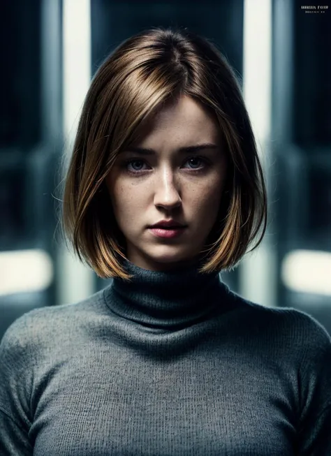A stunning intricate full color portrait of (sks woman:1), wearing a black turtleneck, epic character composition, by ilya kuvshinov, alessio albi, nina masic, sharp focus, natural lighting, subsurface scattering, f2, 35mm, film grain, <lora:locon_ashleyjohnson_v1_from_v1_64_32:1.25>