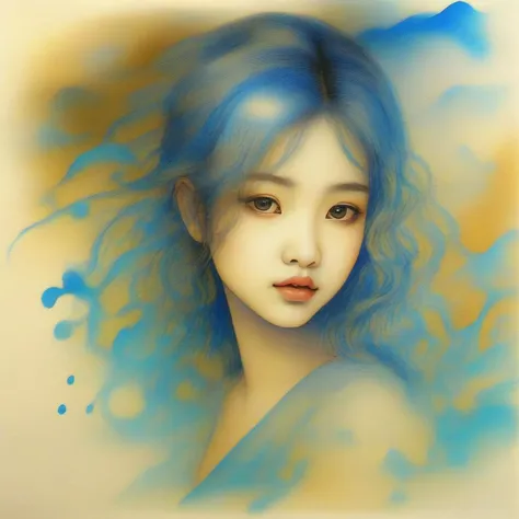 masterpiece, best quality, water ink,1girl <lora:YQXL_QLJS:1.6>