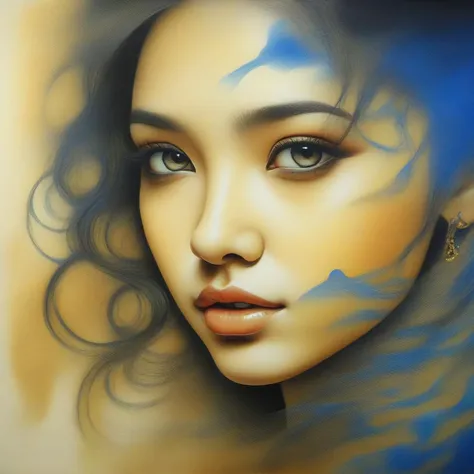 masterpiece, best quality, water ink,, 1girl <lora:YQXL_QLJS:1.5>