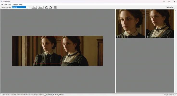 Make multiple crops from the same input image! Multiple faces, no problem! Make a crop for each of them.