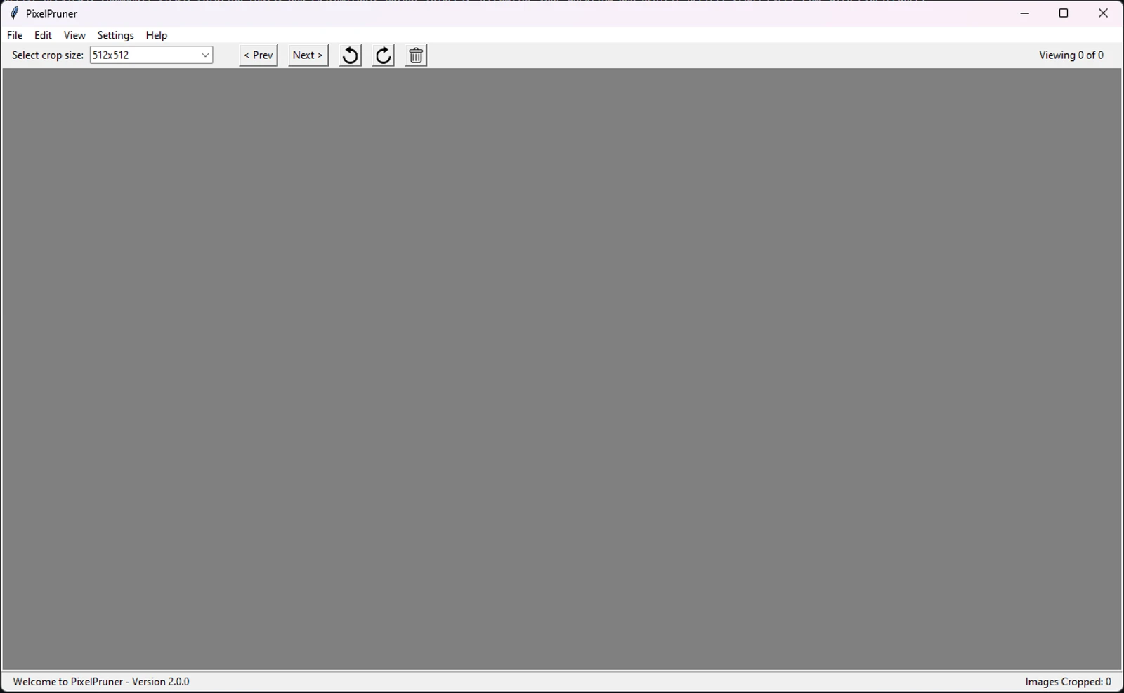 The PixelPruner Interface!