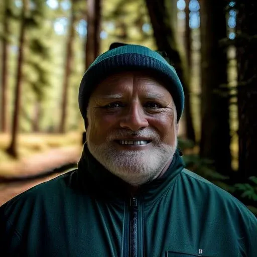 photo of sks man in forest, Symmetric photo, (outdoor:1.2), 4k, 8k, 8k realistic, sharp focus, intricate, high resolution, , <lyco:locon_perfecteyes_v1_from_v1_64_32:0.85><lora:harold:1>