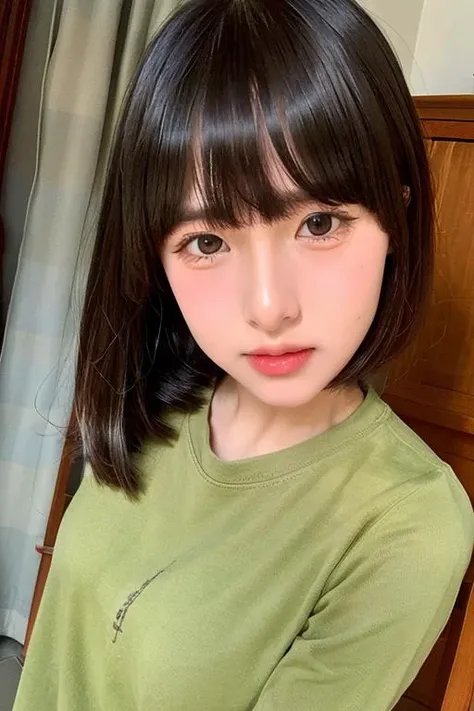 1girl, close-up,upper body,, 8k, RAW photo, best quality, masterpiece,realistic, photo-realistic, <lora:luckgougou-10:0.8>