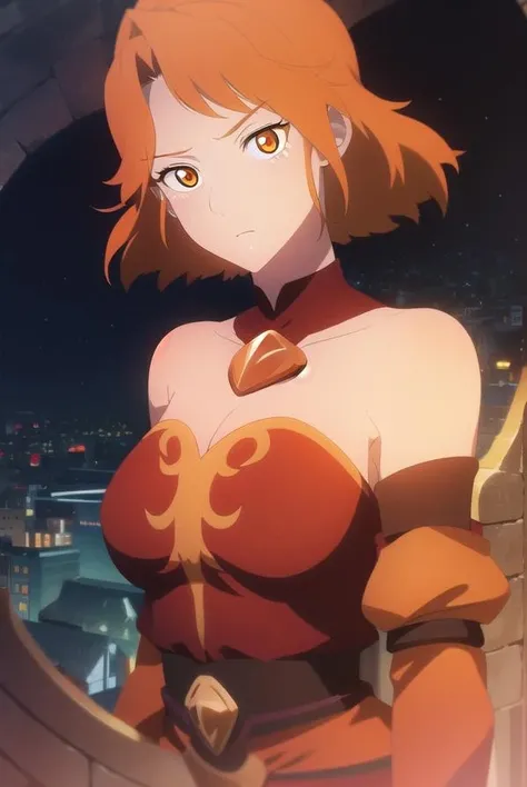 dotalina, <lora:lina-lora-nochekaiser:1>,
lina, (orange eyes:1.5),
BREAK bare shoulders,
BREAK looking at viewer,
BREAK outdoors,
BREAK <lora:GoodHands-vanilla:1>, (masterpiece:1.2), best quality, high resolution, unity 8k wallpaper, (illustration:0.8), (beautiful detailed eyes:1.6), extremely detailed face, perfect lighting, extremely detailed CG, (perfect hands, perfect anatomy),