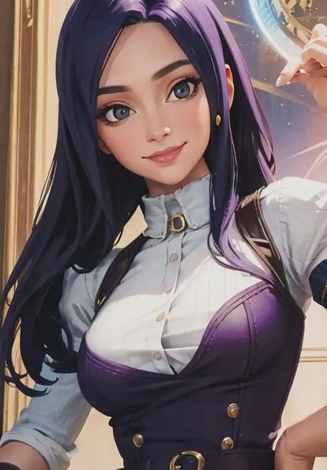 <lora:caitlyn:0.8>, caitlyn, smirk, seductive smile, portrait,, (magical, magnificent, masterpiece:1.3)