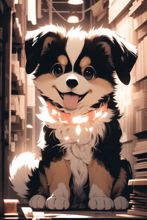 (Fixed Painting:1.2) of (Detailed illustration:1.3) a photo of a dog, <lora:dog_20230627135046-000018:1> dog,(Kodak Portra:1.4),(close portrait:1.3),(Feminine:1.4),(beautiful:1.4),(attractive:1.3),handsome,calendar pose,perfectly detailed eyes,studio lighting,thematic background, <lora:LCM_LoRA_Weights_SD15:1>