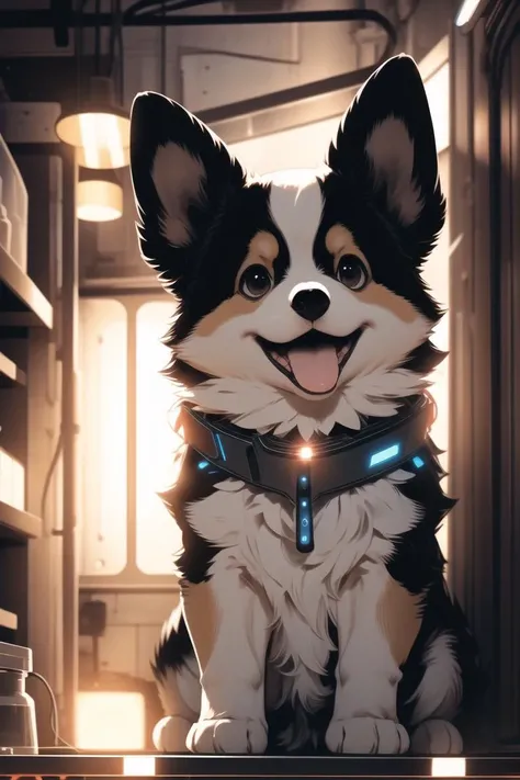 (Masculine Professional 3D rendering:1.2) of (Simple illustration:1.3) a photo of a dog, <lora:dog_20230627135046-000018:1> dog,CGSociety,ArtStation,(Cathode tube:1.4),(close portrait:1.3),(Feminine:1.4),(beautiful:1.4),(attractive:1.3),handsome,calendar pose,perfectly detailed eyes,studio lighting,thematic background, <lora:LCM_LoRA_Weights_SD15:1>