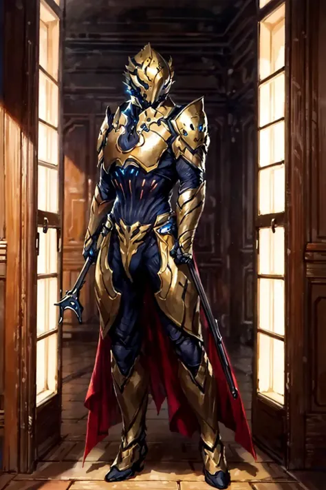 best quality,masterpiece,highres,original,extremely detailed wallpaper,perfect lighting,extremely detailed CG,<lora:add_detail:0.3>,perfect_photography.txt,
<lora:RhinoV1:0.7>,armor,
