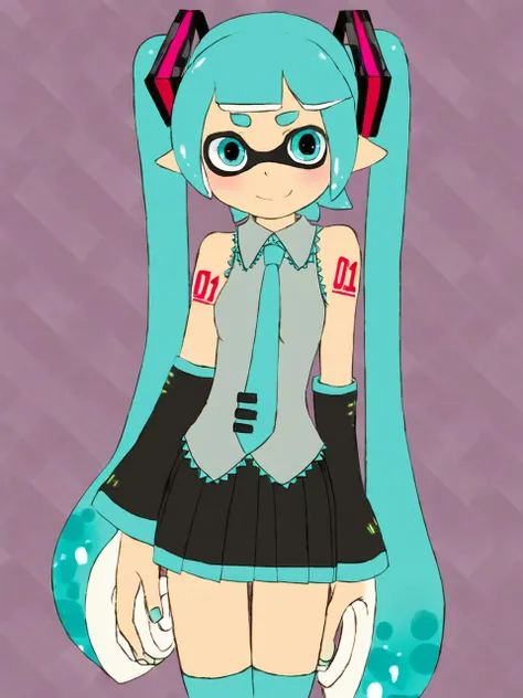 <lora:add-detail-xl:1> <lora:AiArtsChannel_Inkling:1> hatsune miku as inkling