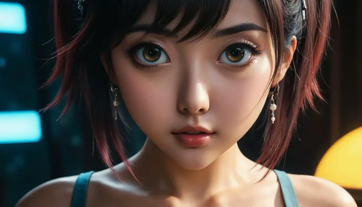 (photo of scene, science fiction film still:0.5), cinematic lighting, (Highly Detailed, intricate:1.15) digital painting, pulp fantasy official art, Sharp focus, 8k remaster wallpaper, film grain, (masterpiece:1.25), highest quality, (hyperrealistic:1.2) <lora:epiNoiseoffset_v2:1> <lora:murkysAfterSexLying_1:1> <lora:cumflood_v10:1>,, very thin waist, <lora:bombshell_v1:0.4>,big boobs,slim body,, (8k, masterpiece, best quality, ultra-detailed), (an extremely delicate and beautiful)kawaii, cute, very big eyes, Aesthetic Anime Eyes, small face, large breasts, cinematic lighting, , Intricate, High Detail, Sharp focus, dramatic, masterpiece, best quality, ultra-detailed,