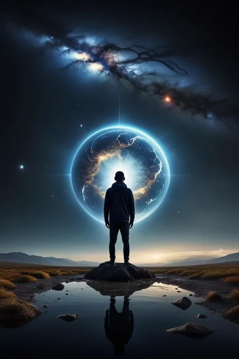 Conceptual, Abstract visualization: Mindfulness, alert and present in the here and now, breathing, awareness of sights and sounds, senses tuned in, calm, stillness, clarity, consciousness centered (Hyperreal:1.4),
(full body:1.65) raw, dynamic, vibrant, cinematography
creature on extraordinary environment on otherworldly dark tales, (((( full body)))), (((ultra realist style))), realist side lighting
<lora:DetailedEyes_xl_bdsqlsz_V1:0.5>detailed eyes, detailed face, detailed skin,