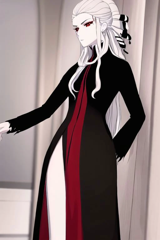 illustration,
salem,
pale skin,
30 tall slender person,
scars over the body,
red eyes,
long black hair,
messy hair,
medieval armor,
torn edges of clothing,
simple black shirt and pants,
green black colors,
standing,
looking straight at viewer,
dynamic light, ultra detail,
extremely detailed CG, full detail,
8k best quality, realistic, 8k,
micro intricate, masterpiece,