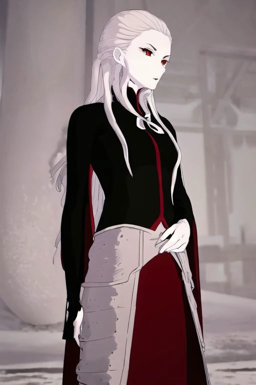 illustration,
salem,
pale skin,
30 tall slender person,
scars over the body,
red eyes, 
long black hair,
messy hair,
medieval armor,
torn edges of clothing,
simple black shirt and pants,
broken moon on background,
green black colors,
standing, 
looking straight at viewer,
dynamic light, ultra detail,
extremely detailed CG, full detail, 
8k best quality, realistic, 8k, 
micro intricate, masterpiece,