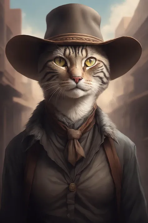 <lora:w3st:1> w3st animal portrait cat