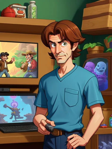 LucasArts Game Style,
ray romano
